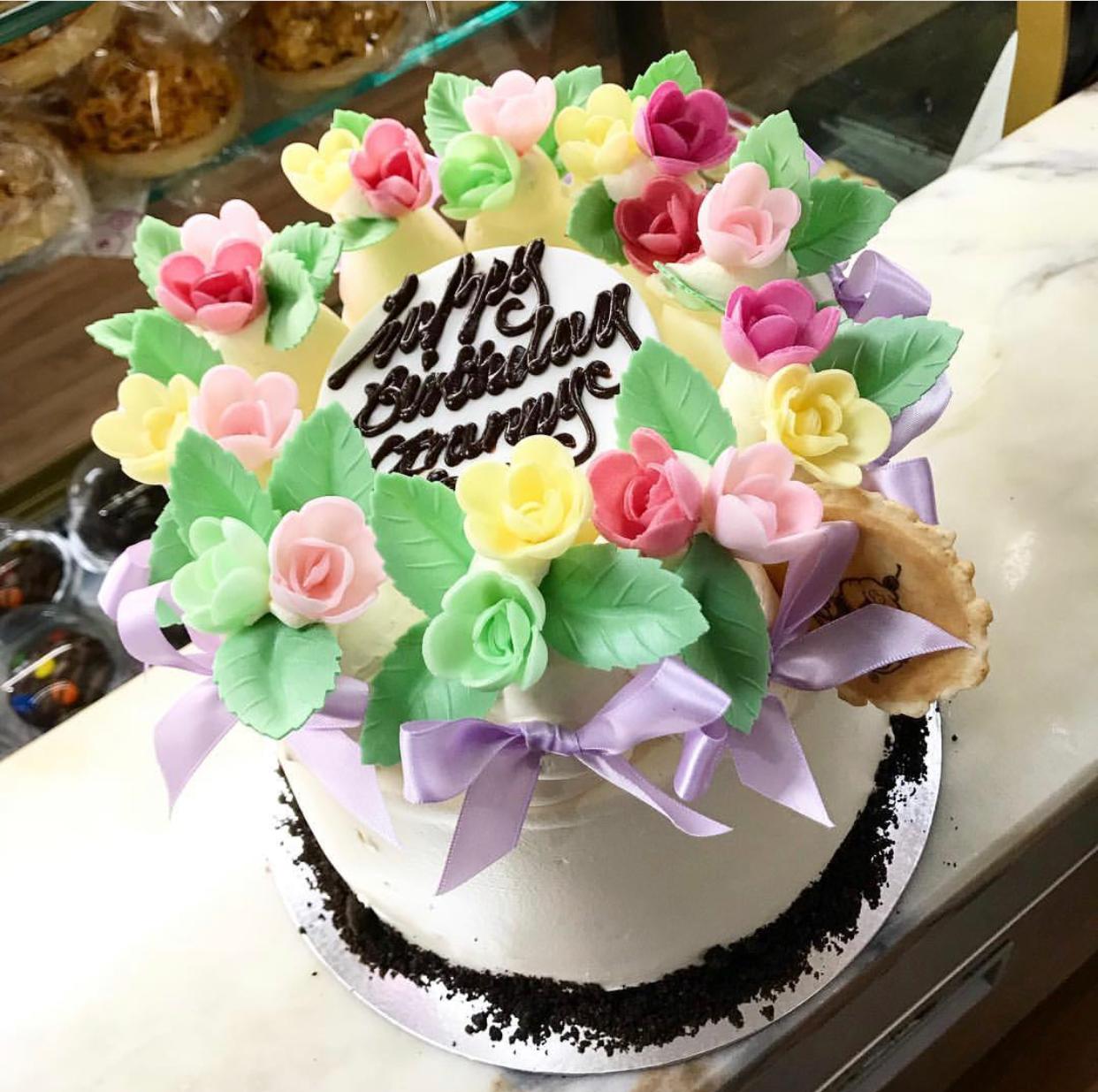 Blooming Flower Pot Cake