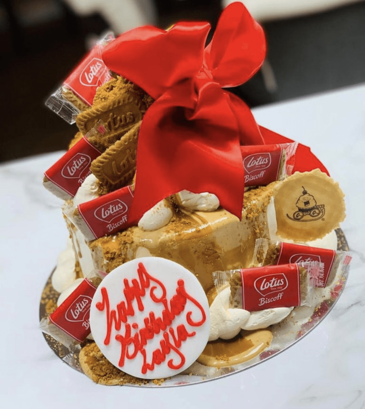 Biscoff lovers cake