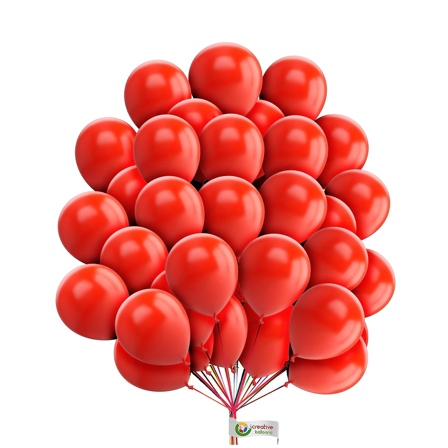 12" Red Latex Balloons 100pcs