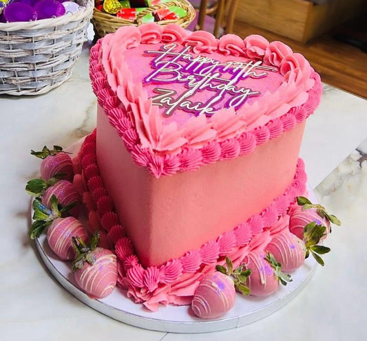Candy Heart Cake