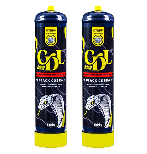 Cream Deluxe Black Cobra 666g x2
