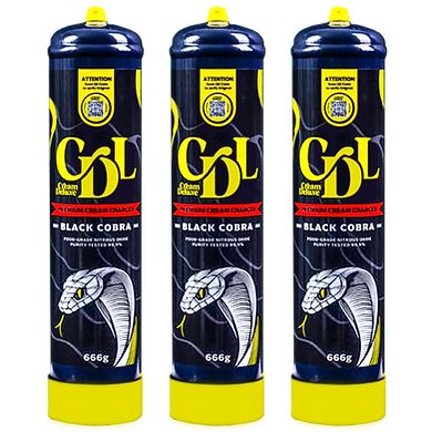 Cream Deluxe Black Cobra 666g x3